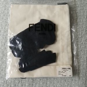 Fendi logo socks